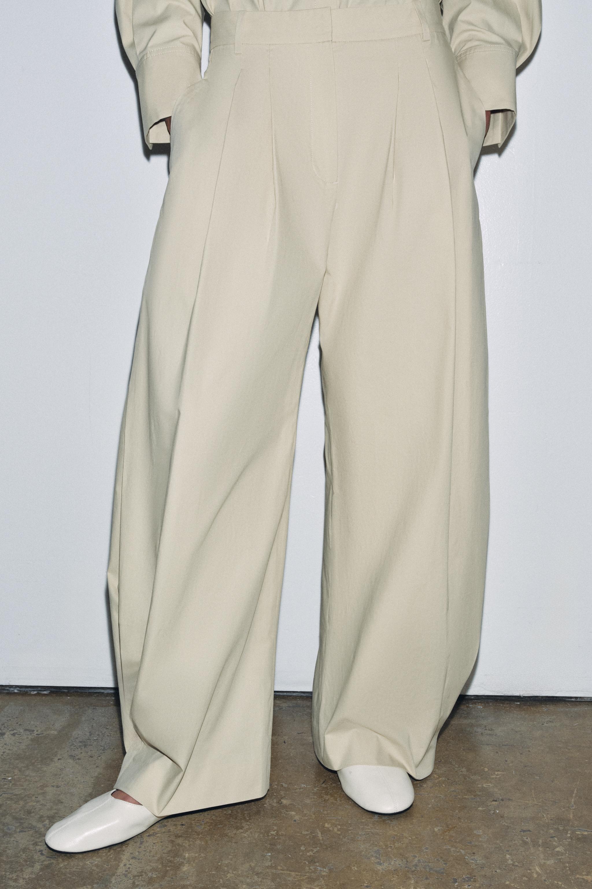 ZW COLLECTION LIMITED EDITION PLEATED PANTS